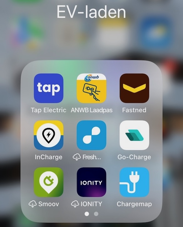 EV Charge App logos