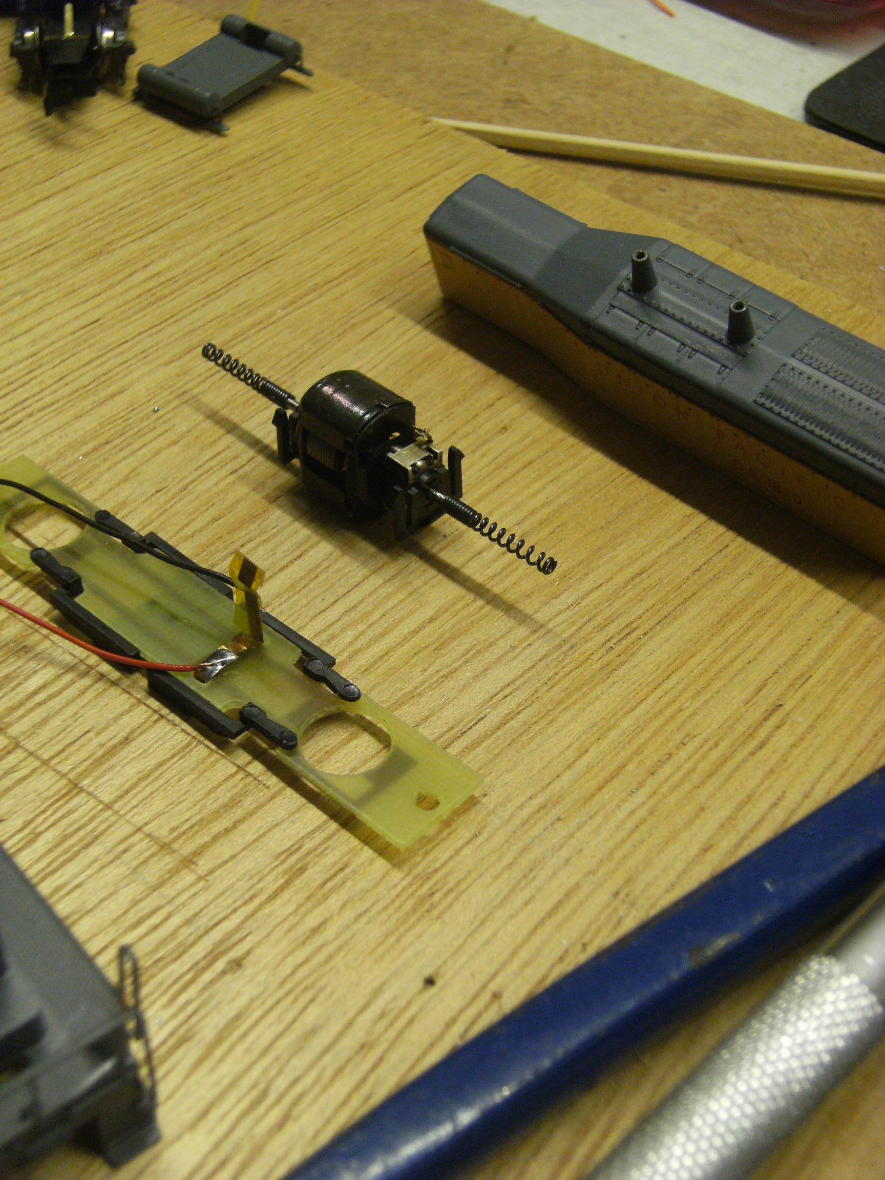 Motor verwijderd