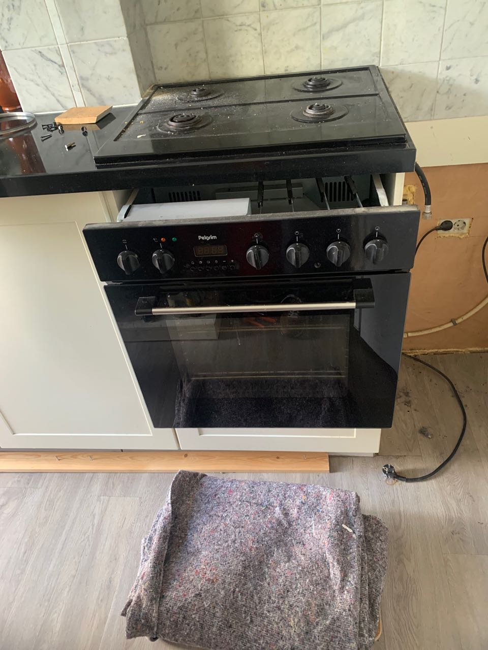 Oven los en naar voren